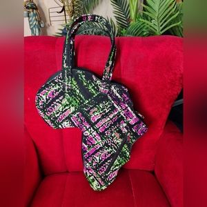 MAP OF AFRICA HANDBAG